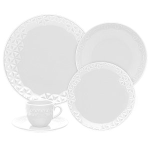 Aparelho de Jantar/Chá 30 Peças - Mia WHite