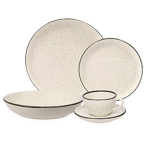 Aparelho de Jantar/Chá 30 Peças - Flat Duna