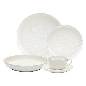 Aparelho de Jantar/Chá 30 Peças - Flat Zen