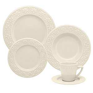 Aparelho de Jantar/Chá 30 Peças - Mendi Marfim