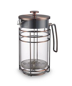Cafeteira Francesa em Vidro e Aço Inox 1000ml - Modern