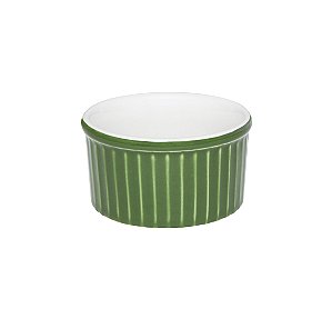 Tigela Ramequin - 8X4cm - 100ml  Verde/Branco