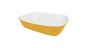 Travessa Bake Pequena 1.000ml - Amarelo