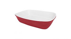 Travessa Bake Pequena 1.000ml - Vermelho