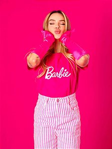 Tshirt Barbie - Rosa Fucsia
