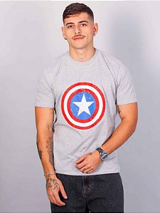 Camiseta Capitão America - Mescla