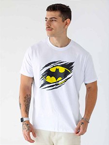 Camiseta Batman - Branca