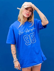Tshirt Max Los Angeles 96 - Azul Bic