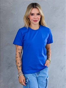 Tshirt Lisa - Azul Royal