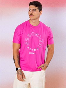Camiseta Brooklyn Unity - Rosa Pink