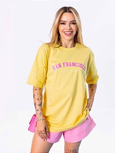 Tshirt Max San Francisco - Amarelo BB
