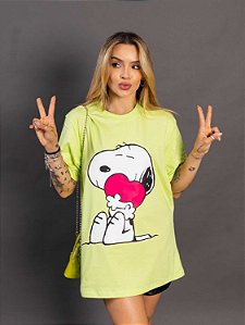 Tshirt Max Snoopy - Verde Lima