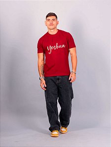 Camiseta Yeshua - Bordo