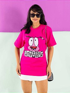 Tshirt Max Cartoon Network - Rosa Fucsia