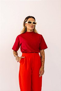 Tshirt Gola Alta Lisa - Vermelho Classic