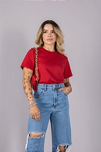 Tshirt Lisa - Vermelho Classic