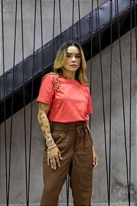 Tshirt Lisa - Vermelho Pitanga