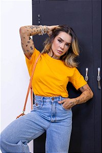 Tshirt Lisa - Amarelo Margarida