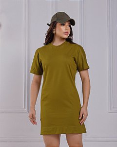 Vestido Basic - Verde Oriente