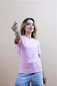 Tshirt Dorameira - Rosa BB