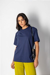Tshirt Max Lisa - Azul Marinho