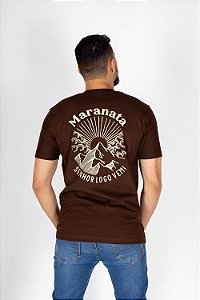 Camiseta Maranata Costa Casal - Marrom Cardamon