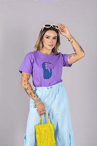 Tshirt Tedio - Roxo Hiper Violeta