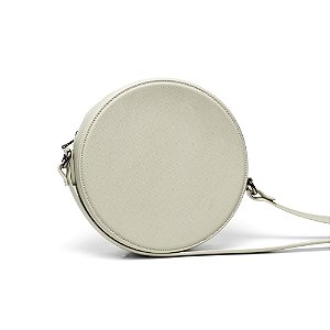 Bolsa Roma Feminina Transversal Mini Bag Zíper Redonda Moderna Off