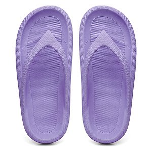 Chinelo Feminino de Dedo Lilas Verão Estilo Casual