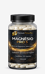 MAGNÉSIO PRO 5 - 120 caps
