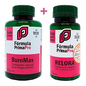 Kit para emagrecimento Burn Max + Relora