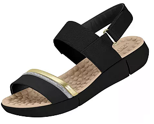 Sandália feminina Flat Modare  Preto - 7142133