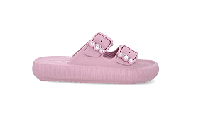 Chinelo Nuvem Usaflex Birken com ajustes - Rosa