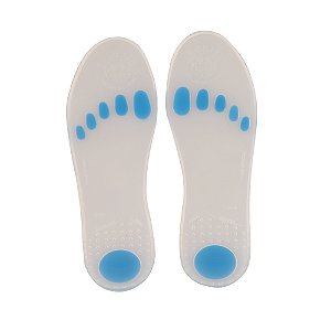Palmilha Siligel Inteira Com Ponto Azul Especial