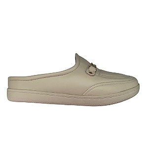 Sapatilha Mule Casual Feminina Modare ultraconforto - Creme
