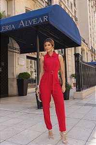 MACACÃO REBECA - VERMELHO