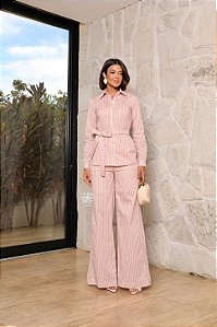 CALÇA LUNA LISTRA ROSA
