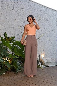CALÇA MAITÊ CINZA CHUMBO