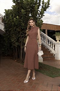 CONJUNTO SIRLENE MARROM