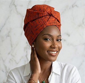 TOUCA CARACOL - LARANJA QUEIMADO