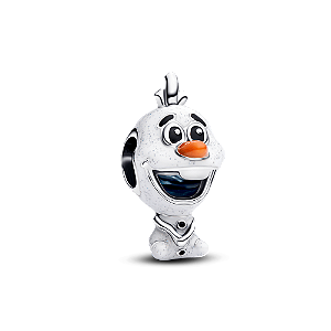 Charm Prata Disney Olaf Frozen