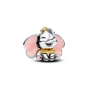 Charm Disney Dumbo Em Dois Tons