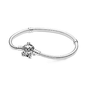 Bracelete Disney Com Fecho Carruagem Cinderela