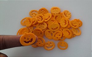 Aplique Mini Abóbora Halloween em eva