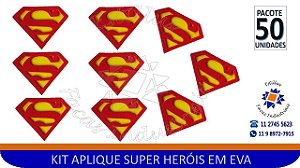 #Aplique em EVA - PACOTE APLIQUE SUPER HERÓIS