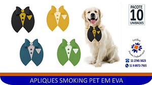 Aplique em EVA - Smoking Pet