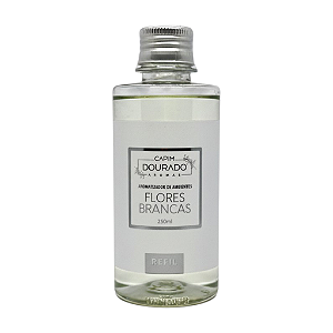 Aromatizador de Ambientes Flores Brancas - Refil 250 ml