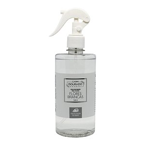 Água Perfumada para Tecidos Flores Brancas - Spray 500 ml