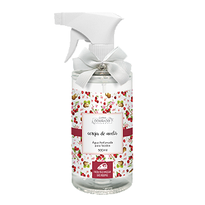 Água Perfumada para Tecidos - Cereja e Avelã Spray 500 ml