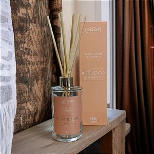 Aromatizador de Ambientes Amêndoa e Tuberosa - Vidro 250ml